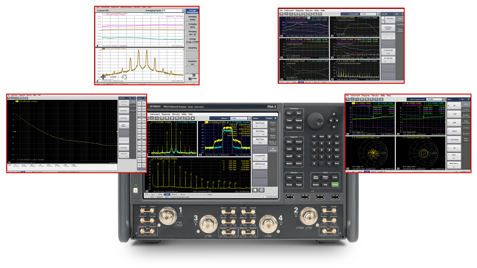 Máy phân tích mạng Keysight PNA-X - 5G beamforming - mitas
